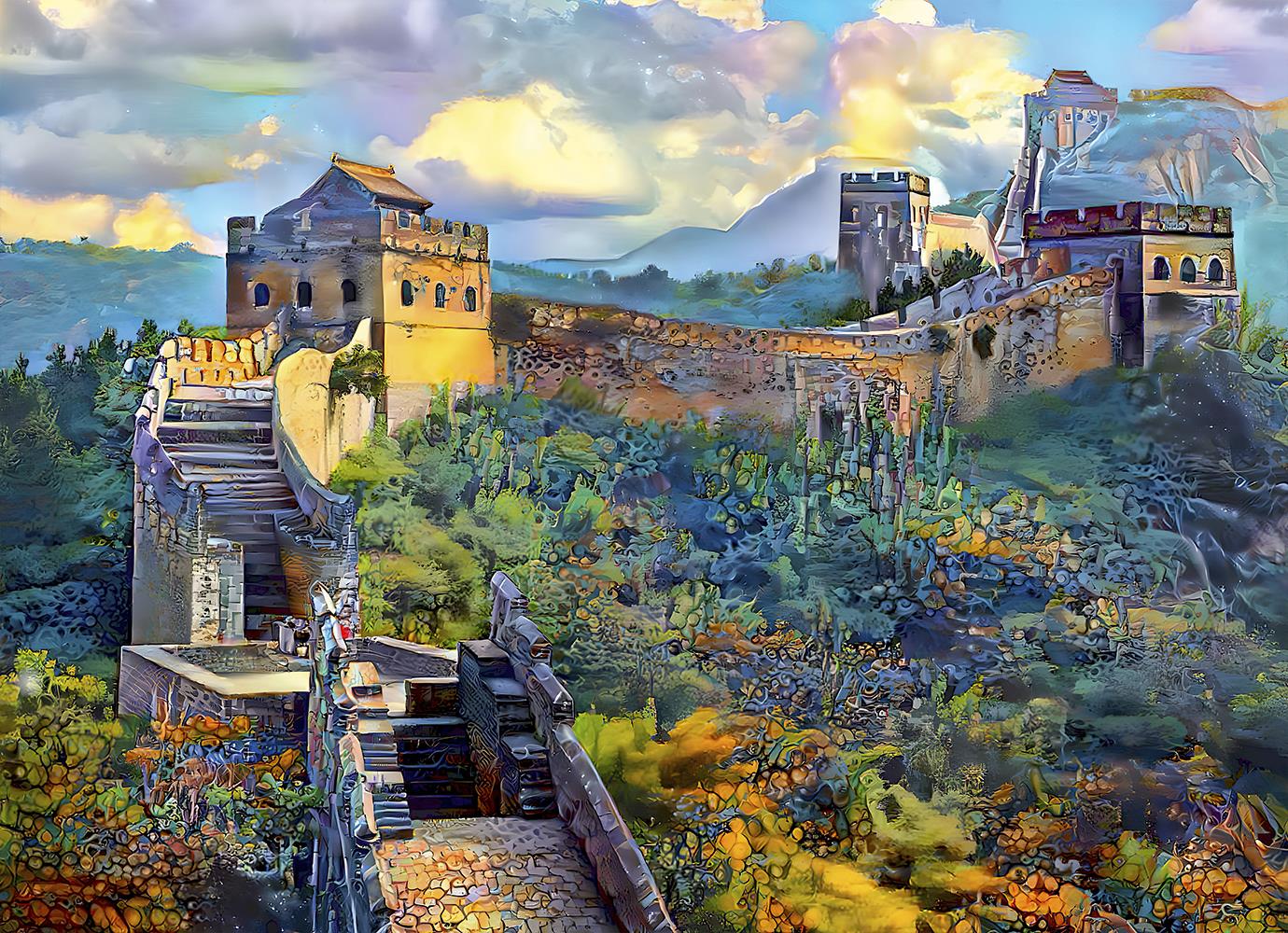 Bluebird Great Wall Of China Jigsaw Puzzle (1000 Pieces)