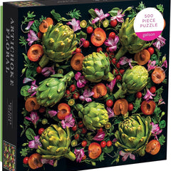 Galison Artichoke Floral Jigsaw Puzzle (500 Pieces)