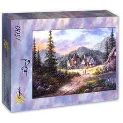 Grafika Dennis Lewan - Hills Of Bavaria Jigsaw Puzzle (1500 Pieces)