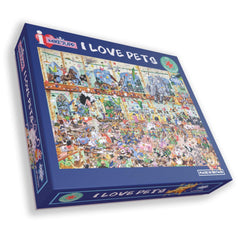 I Love Pets, Mike Jupp Jigsaw Puzzle (1000 Pieces)