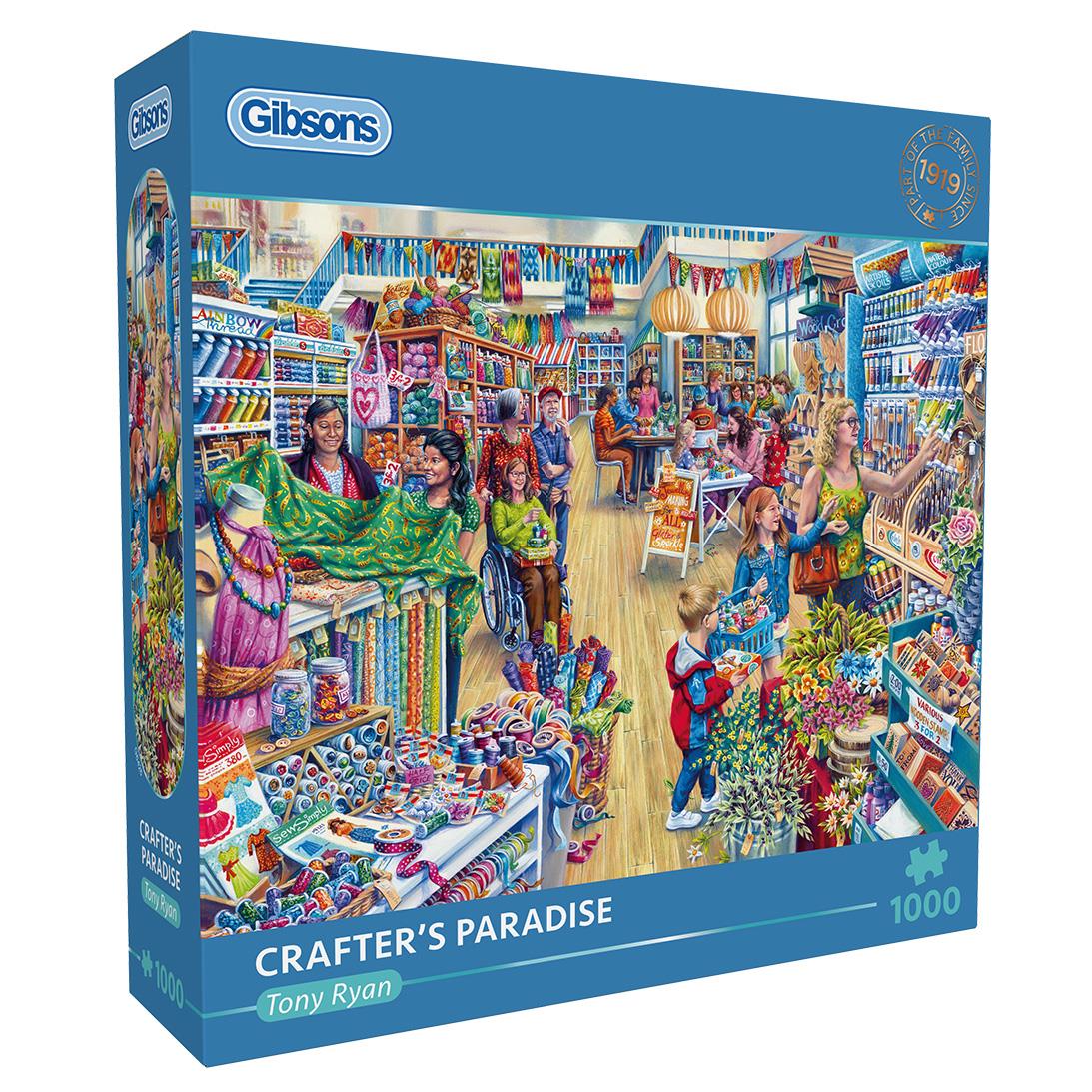 Gibsons Crafter's Paradise Jigsaw Puzzle (1000 Pieces) – PDK