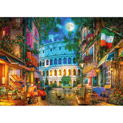 Gibsons The Colosseum by Moonlight Jigsaw Puzzle (1000 Pieces)