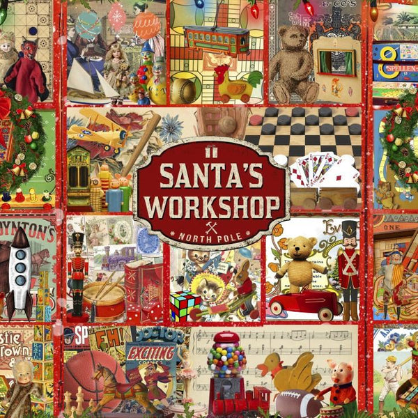 Bluebird Santa's Workshop, North Pole Jigsaw Puzzle (1000 Pieces)