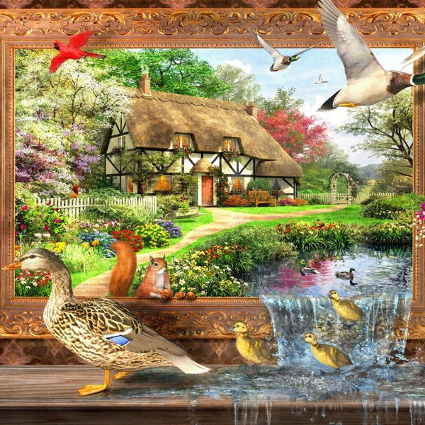 Bluebird Still to Life Jigsaw Puzzle (1000 Pieces)