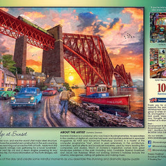 Ravensburger Forth Bridge at Sunset Jigsaw Puzzle (1000 Pieces)