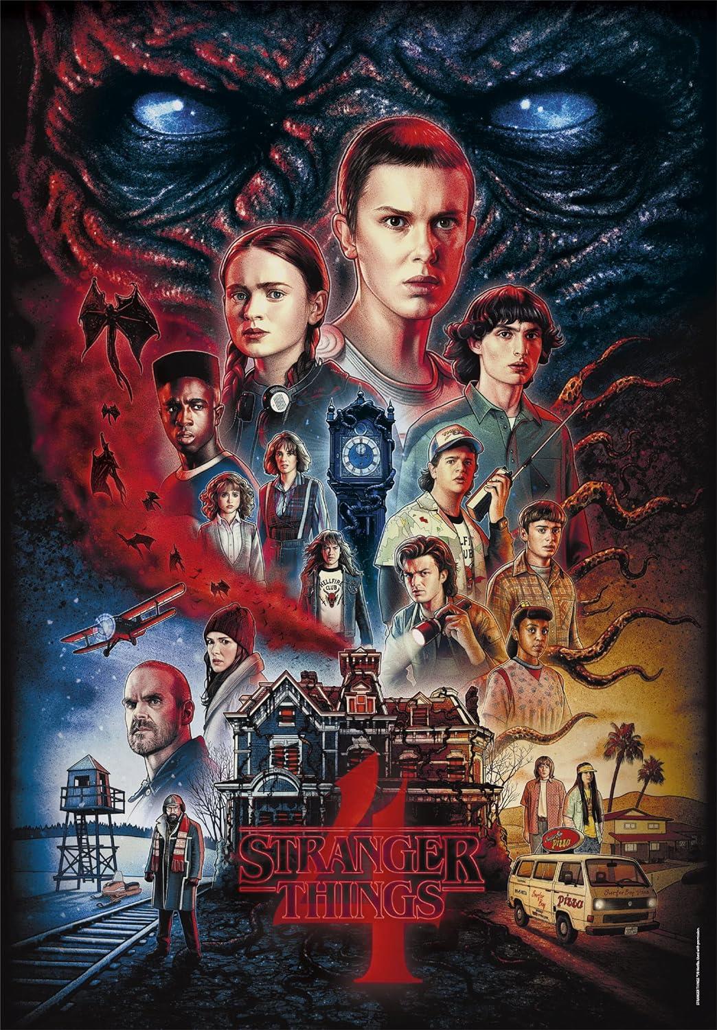 Clementoni Stranger Things Jigsaw Puzzle (1000 Pieces) – PDK