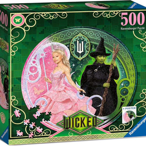 Ravensburger Wicked the Movie Circular Jigsaw Puzzle (500 Pieces)