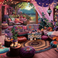 Ravensburger My Haven No.12 Boho Retreat Jigsaw Puzzle (1000 Pieces)