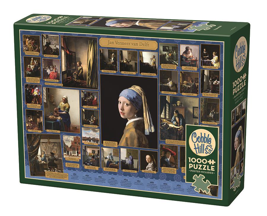 Cobble Hill Vermeer Jigsaw Puzzle (1000 Pieces) – PDK