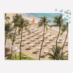 Galison The Beach Club, Gray Malin Jigsaw Puzzle (1000 Pieces)