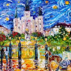 Enjoy Jackson Square, New Orleans Jigsaw Puzzle (1000 Pieces)