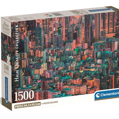 Clementoni The Hive, Hong Kong Jigsaw Puzzle (1500 Pieces)