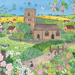 Otter House Spring Village Jigsaw Puzzle (1000 Pieces)