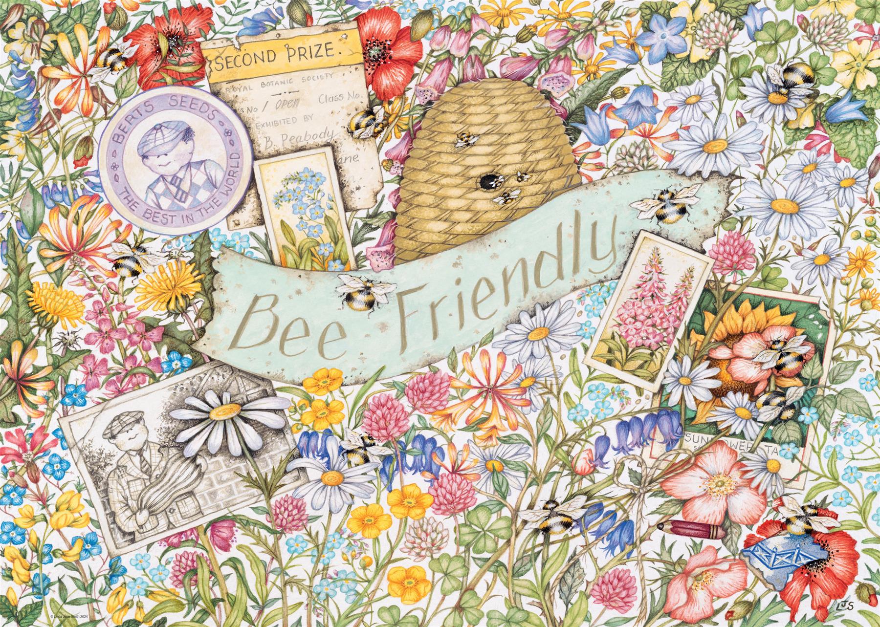 Ravensburger Bee Friendly Jigsaw Puzzle (1000 Pieces)