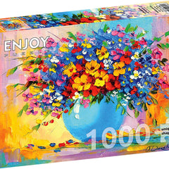 Enjoy A Bouquet of Flowers Jigsaw Puzzle (1000 Pieces)