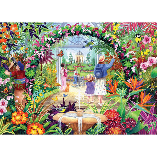 Gibsons Botanical Blooms Jigsaw Puzzle (1000 Pieces)