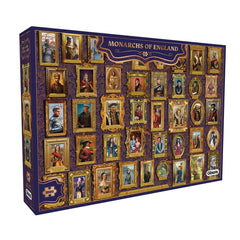 Gibsons Monarchs of England Jigsaw Puzzle (1000 Pieces)