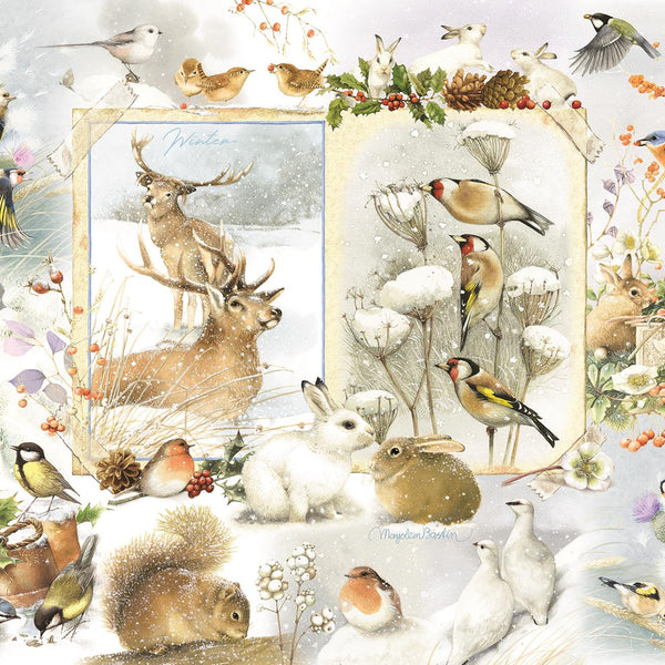 Cobble Hill Nature Journal: Winter Jigsaw Puzzle (1000 Pieces)