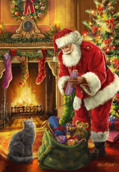 Bluebird Santa Has Arrived Jigsaw Puzzle (1000 Pieces)