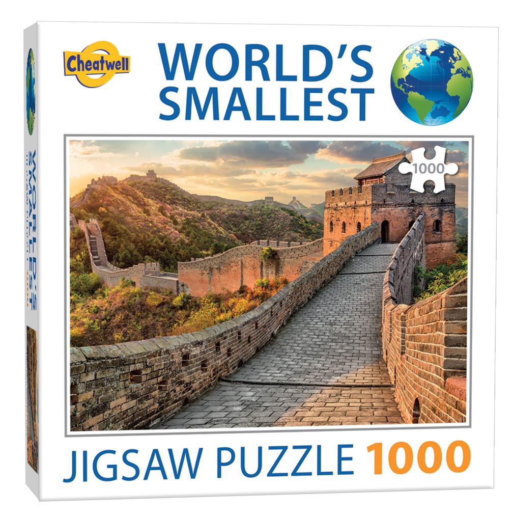 World's Smallest Jigsaw Puzzle - Great Wall of China (1000 Pieces)