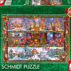 Schmidt Merry Christmas Time Jigsaw Puzzle (1000 Pieces)