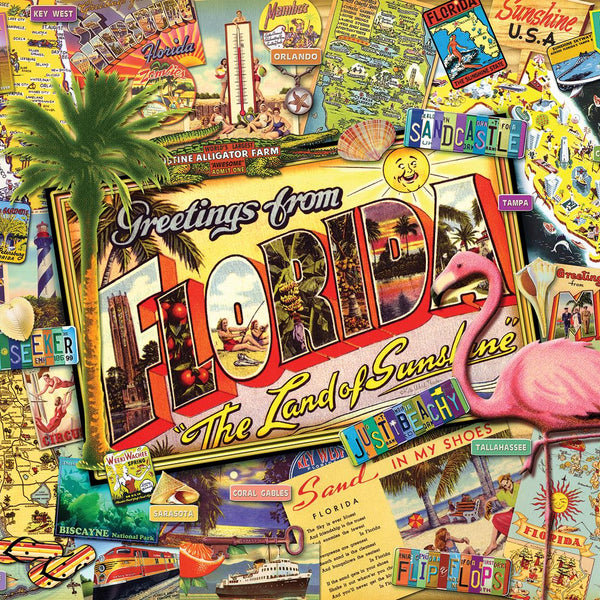 Sunsout Florida - Ward Thacker Studio - Jigsaw Puzzle (1000 Pieces)