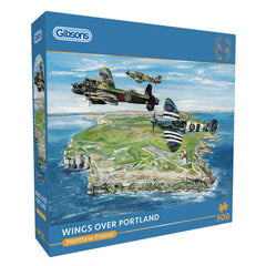 Gibsons Wings Over Portland Jigsaw Puzzle (500 Pieces)