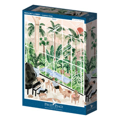 Pieces & Peace Resort Lobby Jigsaw Puzzle (500 Pieces)