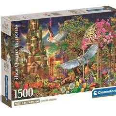 Clementoni Woodland Fantasy Garden Jigsaw Puzzle (1500 Pieces)