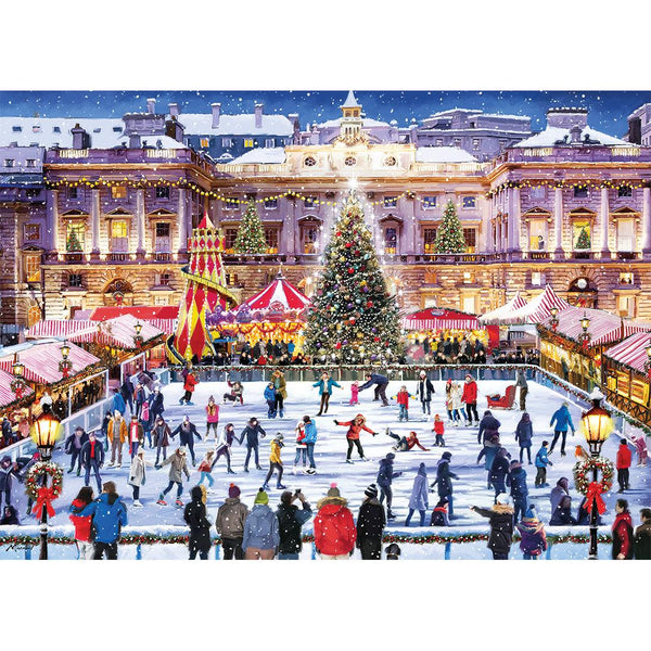 Gibsons Skating at Somerset House Jigsaw Puzzle (1000 Pieces)