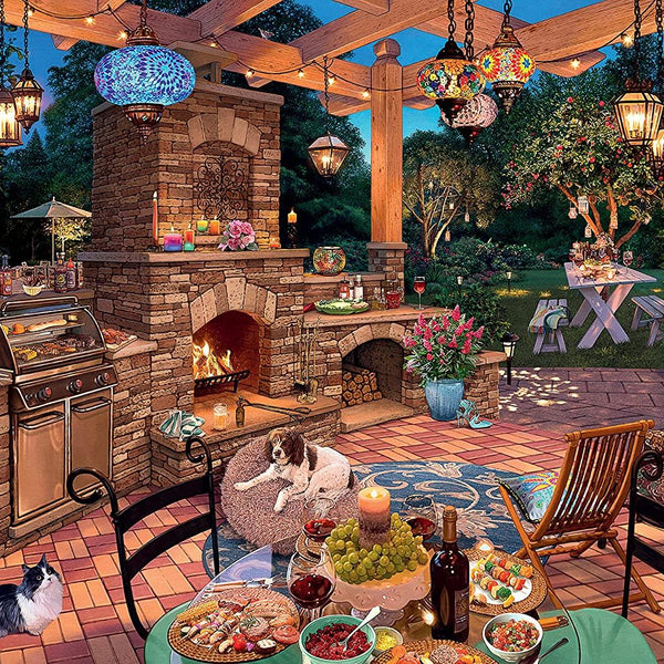 Ravensburger My Haven No.10, The Garden Kitchen Jigsaw Puzzle (1000 Pieces)