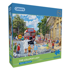 Gibsons The Lollipop Lady Jigsaw Puzzle (100 XXL Extra Large Pieces)