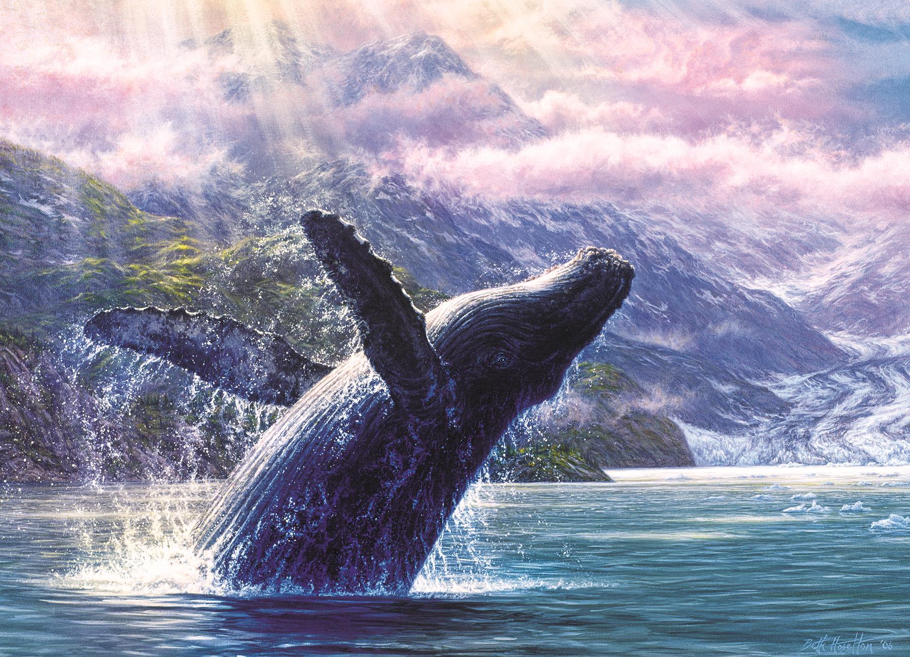 Cobble Hill Leviathan of Glacier Bay Jigsaw Puzzle (1000 Pieces)