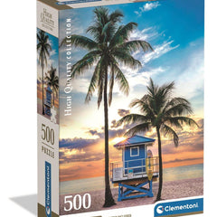 Clementoni Miami Beach Jigsaw Puzzle (500 Pieces)