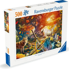 Ravensburger Excalibur Forest Jigsaw Puzzle (500 Pieces)