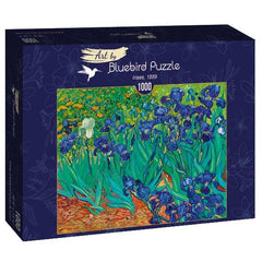 Bluebird Art Van Gogh Irises Jigsaw Puzzle (1000 Pieces) - Pieces in Sealed Bag but Box not Sealed