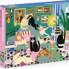 Galison Glamour Cats Jigsaw Puzzle (1000 Pieces)