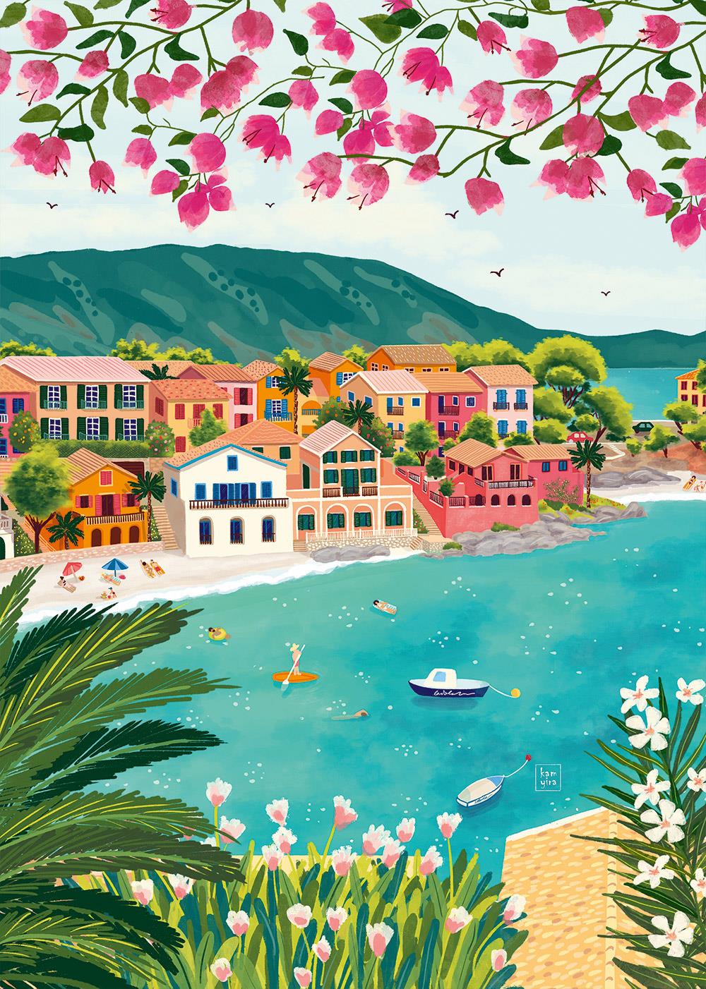 Pieces & Peace Kefalonia - Greece Jigsaw Puzzle (1000 Pieces)