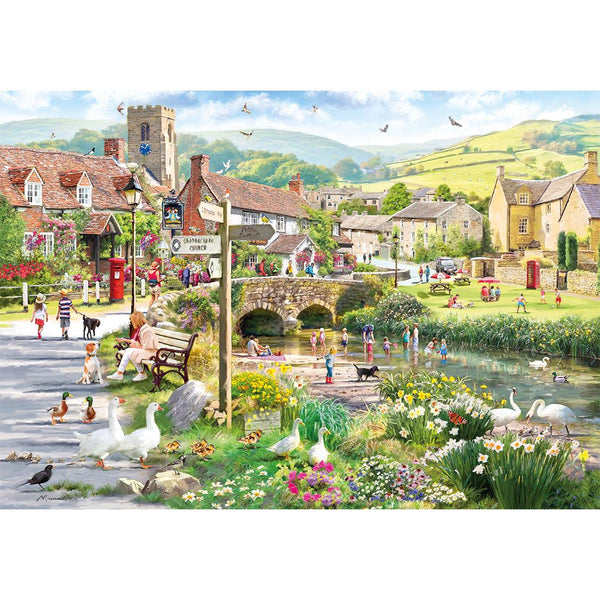 Gibsons Puddle Ducks & Paddling Jigsaw Puzzle (500 Pieces)