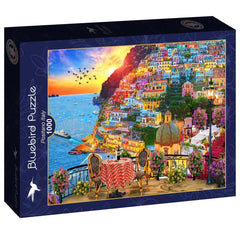 Bluebird Positano Italy Jigsaw Puzzle (1000 Pieces) - DAMAGED BOX