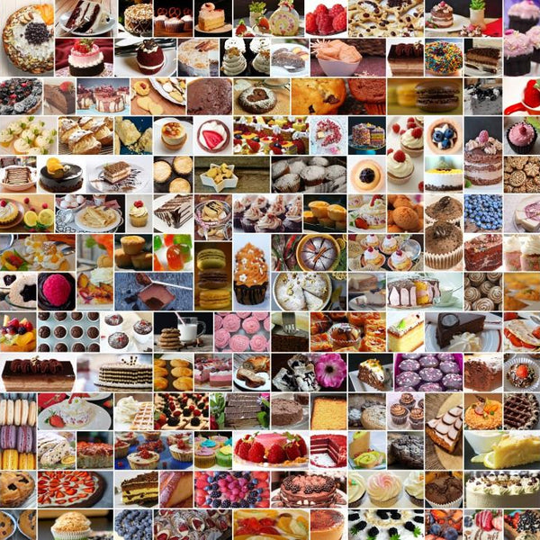 Grafika Collage Gateaux - CakesJigsaw Puzzle (1500 Pieces)