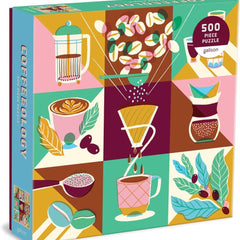 Galison Coffeeology Jigsaw Puzzle (500 Pieces)