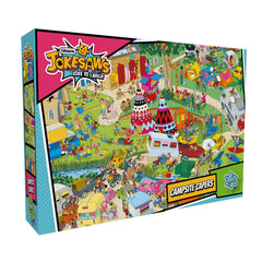 Gibsons Campsite Capers Jigsaw Puzzle (1000 Pieces)