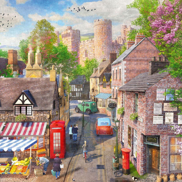 Ravensburger Down the Lane No.5 Castle Lane Jigsaw Puzzle (1000 Pieces)