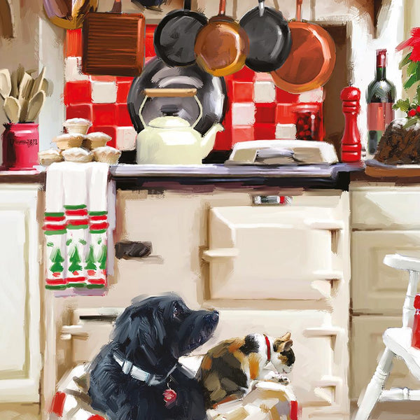 Otter House Christmas Kitchen Jigsaw Puzzle (1000 Pieces)