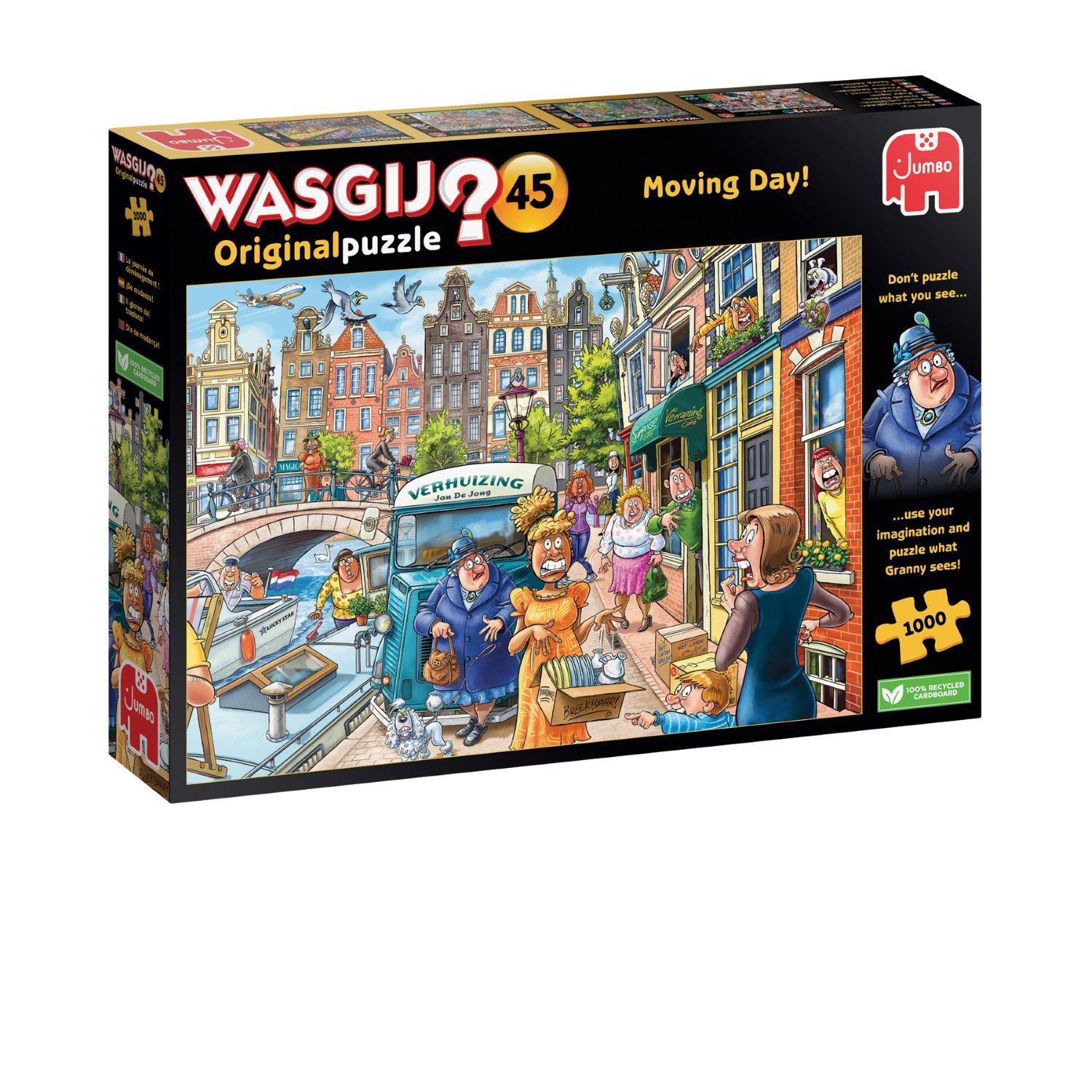 Wasgij Original 45 Moving Day! Jigsaw Puzzle (1000 Pieces)