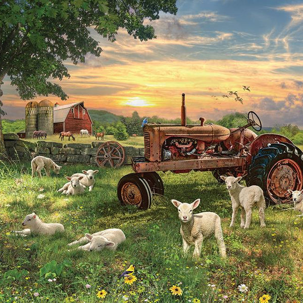 Cobble Hill Field at Sunrise  Jigsaw Puzzle (1000 Pieces)