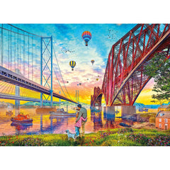 Gibsons Three Bridges Crossing Jigsaw Puzzle (1000 Pieces)