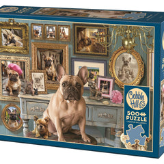 Cobble Hill Frenchie Jigsaw Puzzle (500 XL Pieces)