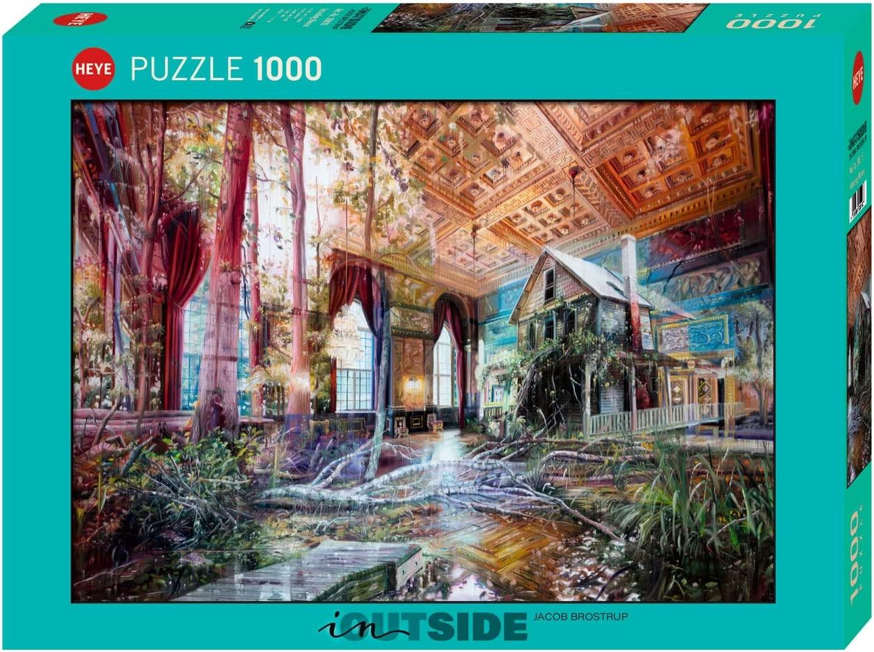 Heye Intruding House, In/Outside Jigsaw Puzzle (1000 Pieces)
